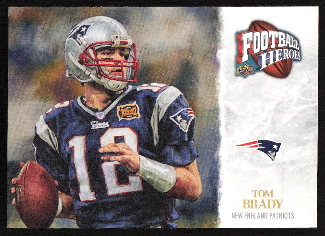 2009 Upper Deck Football Heroes Tom Brady #70 hotsell