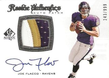 A44,896 - 2010 Sweet Spot Sweet Swatches #SSW77 Joe Flacco Jersey