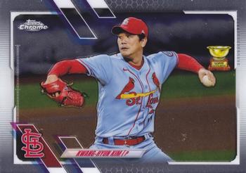 Kwang-Hyun Kim 2021 Topps Allen & Ginter Game Used Jersey Relic Cardinals