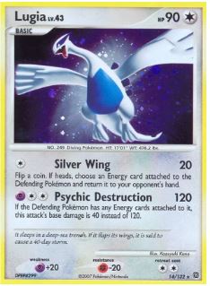 2007 Pokémon Diamond & Pearl Secret Wonders Lugia #14