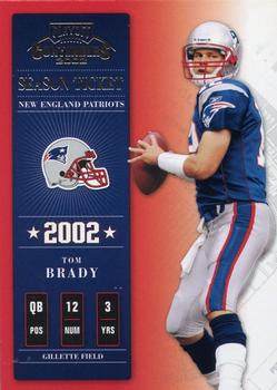 Tom Brady 2004 Leaf Certified Materials #71