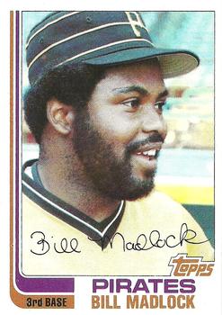 Bill Madlock Purina Card Pittsburgh Pirates American baseball