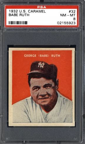 1932 U.S. Caramel Babe Ruth