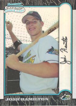 Josh Hamilton autographed Baseball Card (Tampa Bay Rays, JZ) 2002 Topps  Future Stars #325