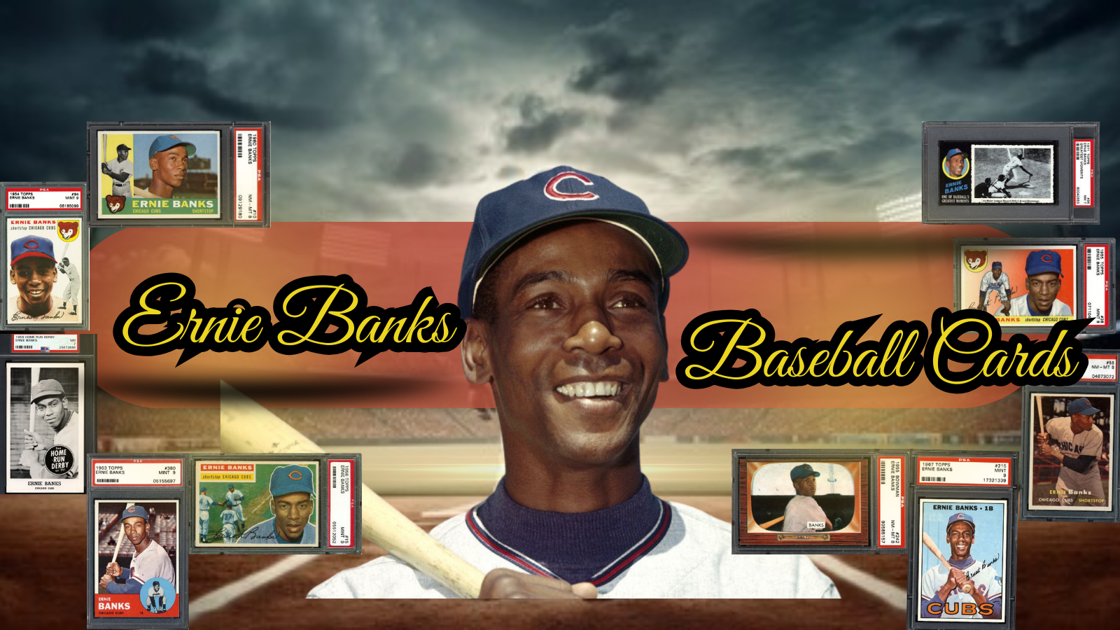 Ernie Banks Baseball Cards Worth Investing In Cardbase