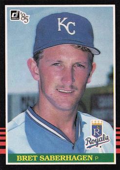 Trading Cards World Series Champion Kansas City Royals 1985 Topps with  Traded Team Set with Bret Saberhagen RC & 2 George Brett 33 Cards Sports  Collectibles