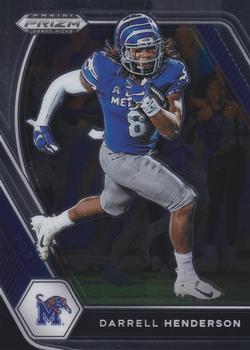 Los Angeles Rams Darrell Henderson 2021 Prizm Draft Picks Prizms Red Ice  Card