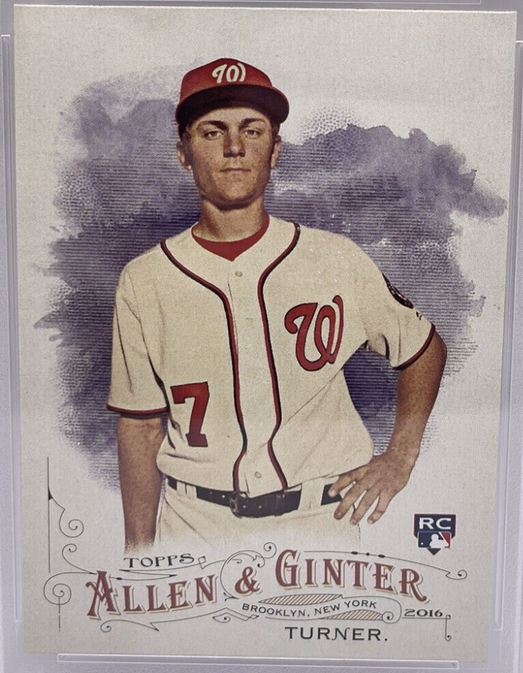 2016 Topps Allen & Ginter Trea Turner Rookie RC #342