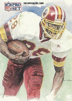 DARRELL GREEN 1990 Mobil Police card Washington Redskins Football NR MT