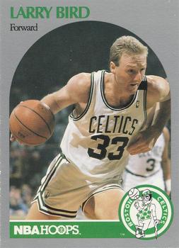 1989 HOOPS BASKETBALL Card LARRY BIRD #150 Boston Celtics 89 Presque