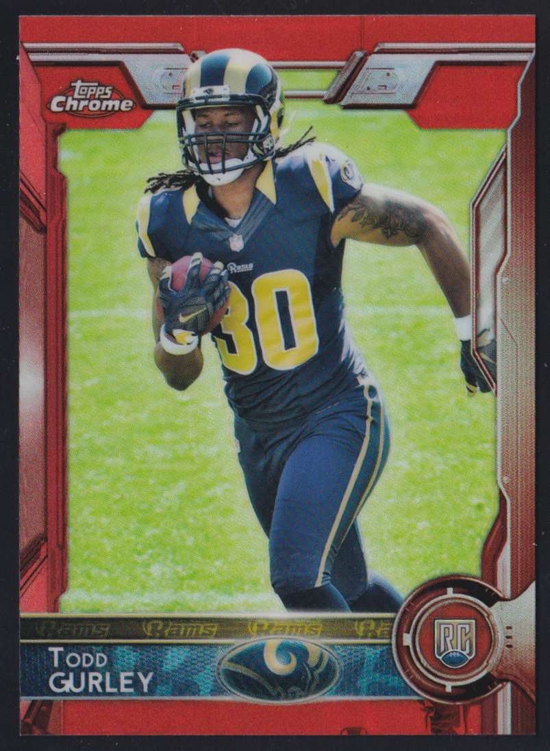 : 2015 Topps Platinum Rookies #103 Todd Gurley Rams NFL