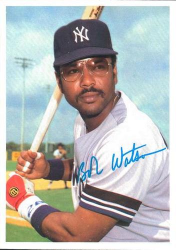 Bob Watson autographed baseball card (Houston Astros) 1975 Topps Mini #227