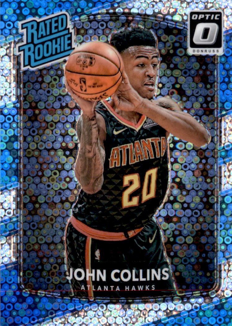John Collins 102/125 2019-2020 Panini Illusions Basketball Card Atlanta  Hawks #8