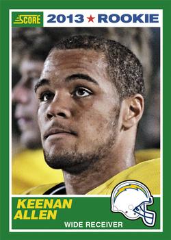 F118 2019 Donruss Jersey Number Keenan Allen /13 Chargers #133