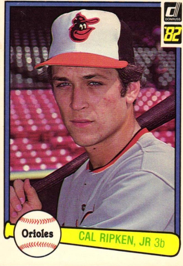 1982 Donruss Cal Ripken Jr. #405 Rookie Card KSA 9