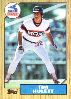 Tim Hulett - White Sox #724 Topps 1986 Baseball Trading Card