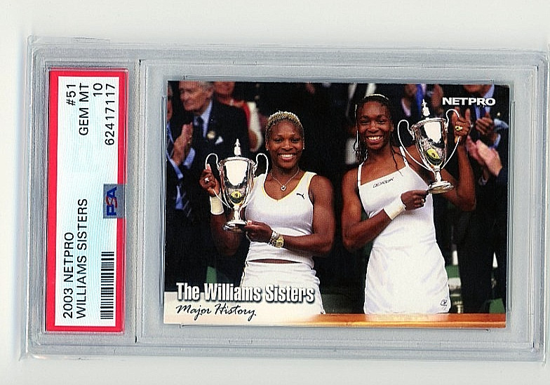 2003 NetPro #51 Serena Williams / Venus Williams Value null