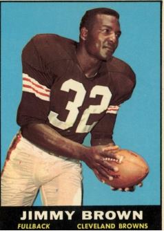 1961 Topps Jimmy (Jim) Brown #71- $20,400
