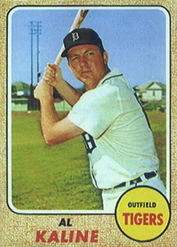 Al Kaline Detroit Tigers 1969 TOPPS #410