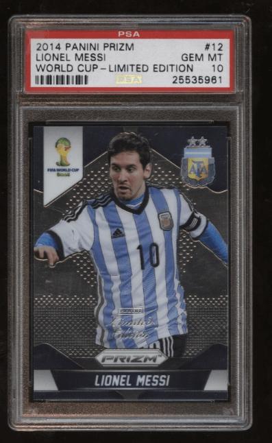 2014 Panini Prizm Lionel Messi World Cup - Limited Edition #12