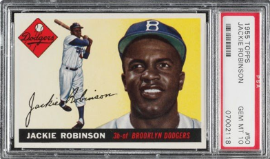 1955 Topps Jackie Robinson #50