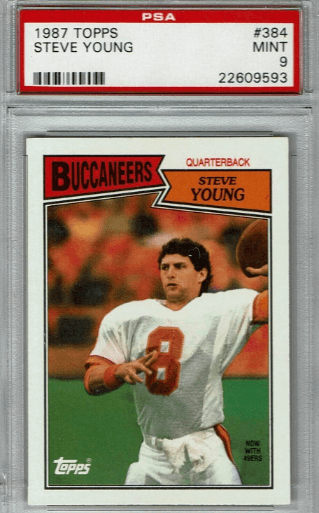1987 Topps Steve Young #84