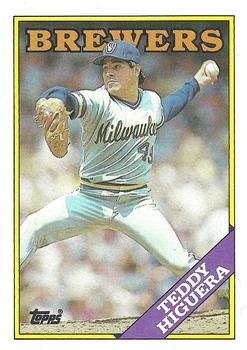  1990 Donruss Best of the AL Baseball #92 Teddy Higuera  Milwaukee Brewers Official MLB Trading Card From The Leaf Company :  Collectibles & Fine Art