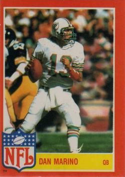 Dan Marino Record Breaker Card 1985 Topps #314