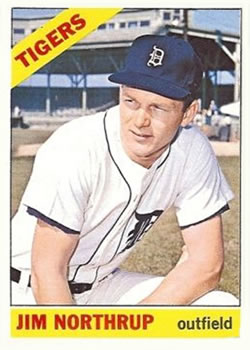 1969 Topps # 580 Jim Northrup Detroit Tigers (Baseball