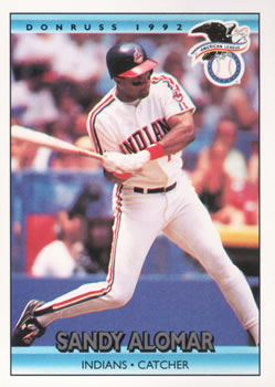 Sandy Alomar Jr 1996 Donruss #41 Cleveland Indians Baseball Card