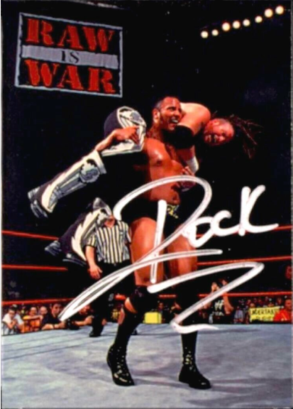 1998 Comic Images WWF Superstarz The Rock #15