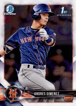  2021 Topps Gold Star # 53 Andres Gimenez RC New York Mets :  Collectibles & Fine Art