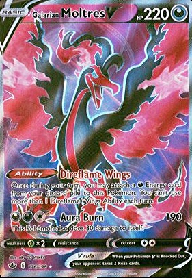 Galarian Moltres Trading Cards: Values, Rookies & Hot Deals