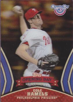 2007 Bowman Sterling Baseball #BS-CH Cole Hamels Game Worn Jersey