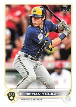  CHRISTIAN YELICH 2023 TOPPS CHROME AUTHENTICS GAME USED WORN  JERSEY BD5453 : Collectibles & Fine Art