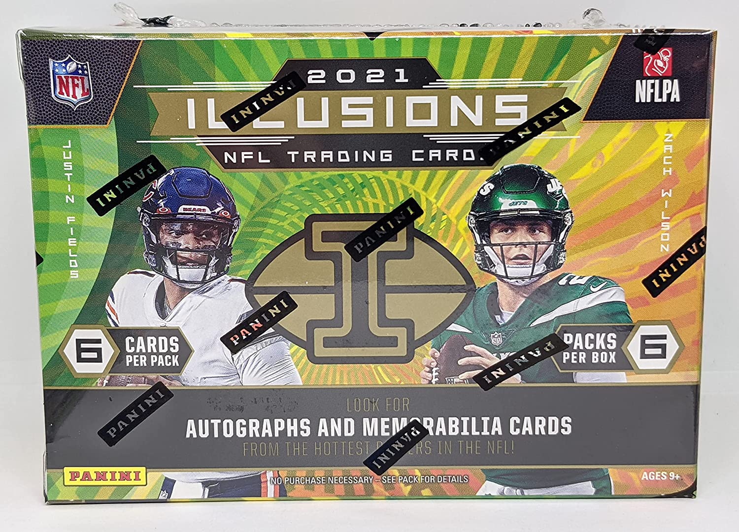 Justin Herbert 2021 Panini Illusions #28 Yellow Diamond Parallel /249 -  Sports Card King