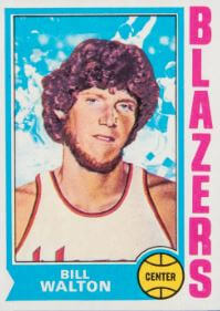 1974 Topps Bill Walton Rookie Card #39 - $36,900