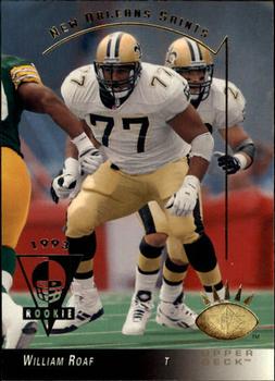 1993 STADIUM CLUB. WILLIE ROAF NEW ORLEANS SAINTS #469