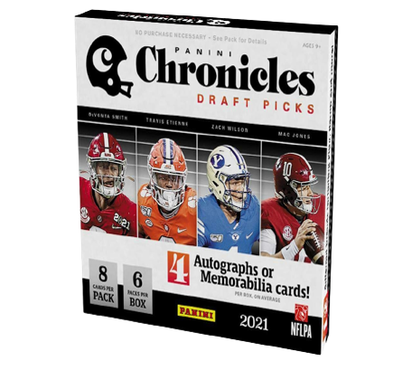 Ja'Marr Chase 2021 Panini Chronicles Flux Draft Picks Rookie Patch Card #236