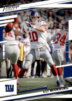 : 2011 Topps Football Card # 20 Eli Manning - New York