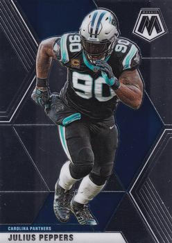 Julius Peppers Signed Carolina Panthers 2002 Topps Football Rookie Card #359