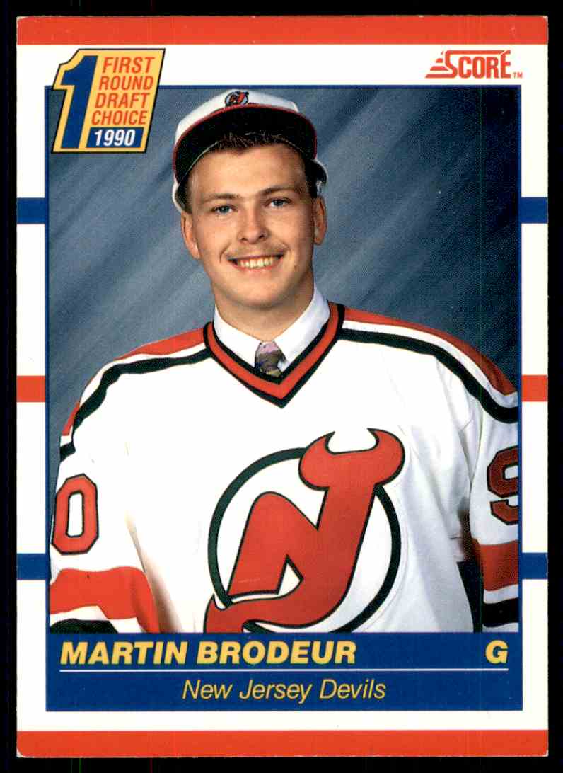 NHL MARTIN BRODEUR 2009-10 UPPER DECK SP AUTHENTIC CARD #30, NM-MINT –