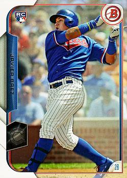 2021 Bowman Heritage #92 Javier Baez Black and White Variation SP