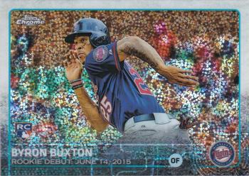 2022 Topps Series 1 Byron Buxton Jersey Number Medallion Card/Relic -Twins