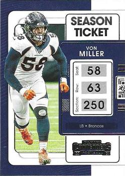 Von miller jersey clearance card