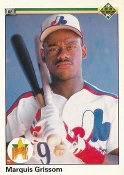 Marquis Grissom autographed Baseball Card (Montreal Expos) 1990 Topps #714