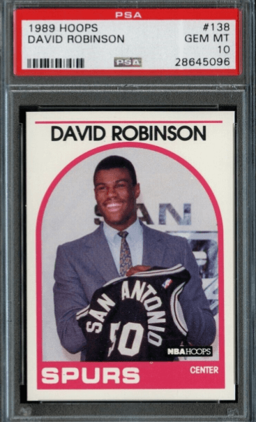1989-90 Hoops David Robinson RC #138