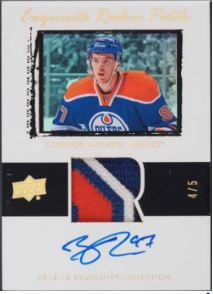 Connor McDavid Signed Oilers 2018 NHL All-Stars Captains Jersey (PSA COA)