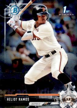 Heliot Ramos 2022 Topps Update # US17 Green Foilboard RC 352/499