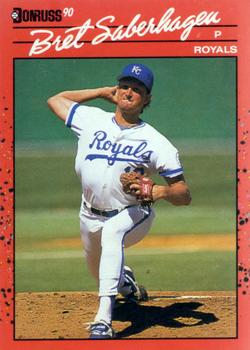  1990 Upper Deck Baseball #326 Bret Saberhagen Kansas